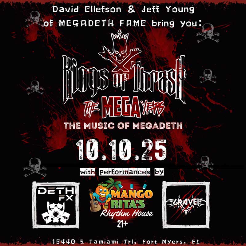 KINGS OF THRASH - THE MEGA YEARS w/ David Ellefson & Jeff Young of MEGADETH
