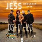 THE JESS ZIMMERMAN BAND - Nashville Nominated: Best Singer & Country Artist of the Year